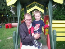 Dad and Baby Bobbles :-)